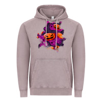Vintage Zinc halloween pumpkin patch  3 Vintage Hoodie - BundleAndBundleShop