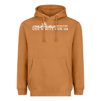 Meerkat uss nimitz navy supercarrier aircraft carrier gift Heavyweight Hoodie - DesigneFamous