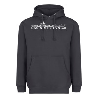 Smoke uss nimitz navy supercarrier aircraft carrier gift Heavyweight Hoodie - DesigneFamous