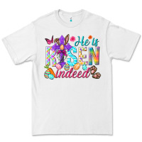 White He is risen indeed Happy Easter Day Premium Tee - HowdyJamesFarm