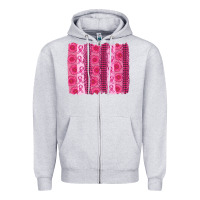 Heather Grey breast cancer brushstroke Zipper Hoodie - AdoDesignShop