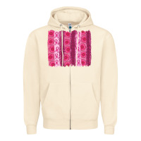 Sandshell breast cancer brushstroke Zipper Hoodie - AdoDesignShop