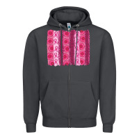 Smoke breast cancer brushstroke Zipper Hoodie - AdoDesignShop