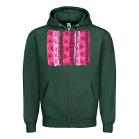 Sports Green breast cancer brushstroke Zipper Hoodie - AdoDesignShop