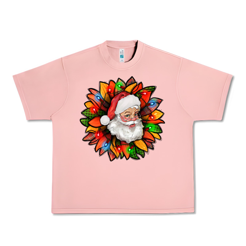 Santa Claus With Sunflower Christmas Bbs Urban Heavy Tee by BundleAndBundleShop | Teevron