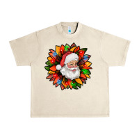 Sandshell santa claus with sunflower christmas bbs Urban Heavy Tee - BundleAndBundleShop