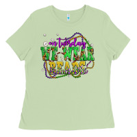 Matcha on tuesday we wear beads olivia Ladies Tee - OliviaCreatesArt