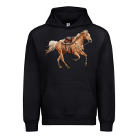 Black horse body Urban Hoodie - RanaPortraitStore