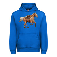 Cobalt horse body Urban Hoodie - RanaPortraitStore