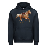 Navy horse body Urban Hoodie - RanaPortraitStore
