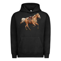 Pigment Black horse body Urban Hoodie - RanaPortraitStore