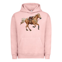 Pigment Salmon horse body Urban Hoodie - RanaPortraitStore