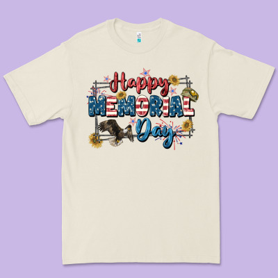 Happy Memorial Day 4th Of July Premium Tee Designed By Cowgirlartshop