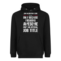 Black gift for freaking awesome journalism professor Heavyweight Hoodie - DesigneFamous