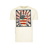 Vintage Arctic Freedom rock hand Vintage Tee - FaDigitalArtStudio