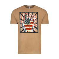 Vintage Camel Freedom rock hand Vintage Tee - FaDigitalArtStudio