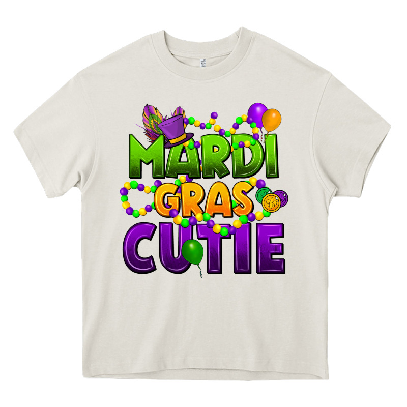 Mardi Gras Cutie Heavy Core Tee by CowGirlArtShop | Teevron