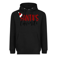 Black Santa's Favorite Ho Heavyweight Hoodie - DesigneFamous