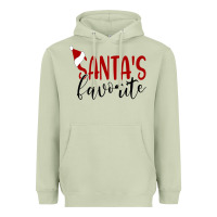 Matcha Santa's Favorite Ho Heavyweight Hoodie - DesigneFamous