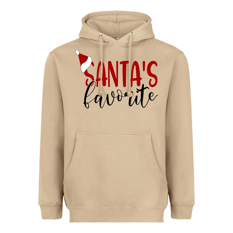 Santa's Favorite Ho Heavyweight Hoodie by DesigneFamous | Teevron