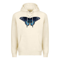 Tofu Black Swallowtail Butterfly Premium Hoodie - LillyAllenDesigns