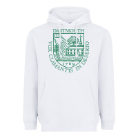 White The Dartmouth, College Heavyweight Hoodie - DesigneFamous