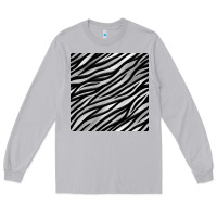 Moon Dust Zebra Seamless Pattern, Long Sleeve Tee - BundleAndBundleShop