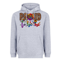 Heather Grey proud to be me Heavyweight Hoodie - JahusDesignShop