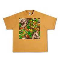 Peanut Butter St. Patrick's Day Horse With Horseshoes Seamless Urban Heavy Tee - FaDigitalArtStudio