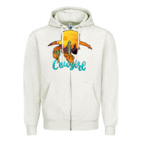 Oatmeal Heather cowgirl western Zipper Hoodie - AdoDesignShop