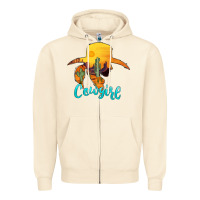 Sandshell cowgirl western Zipper Hoodie - AdoDesignShop