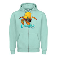 Seafoam cowgirl western Zipper Hoodie - AdoDesignShop