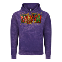 Cloud Purple mama christmas Vintage Hoodie - FaDigitalArtStudio