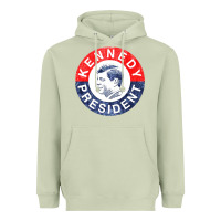 Matcha vintage 1960 kennedy for president Heavyweight Hoodie - DesigneFamous