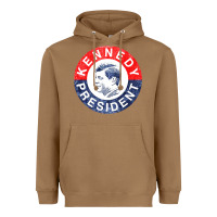 Toasted Coconut vintage 1960 kennedy for president Heavyweight Hoodie - DesigneFamous