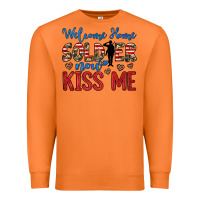 Carrot welcome home soldier now kiss me Premium Sweatshirt - JahusDesignShop