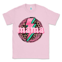 Bubblegum Pink Mama leopard background Mother's Day Classic Tee - CowGirlArtShop