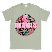 Matcha Mama leopard background Mother's Day Classic Tee - CowGirlArtShop