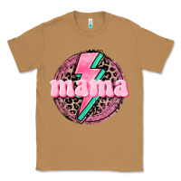 Toasted Coconut Mama leopard background Mother's Day Classic Tee - CowGirlArtShop