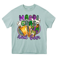 Arona mardi gras and beer Heavy Core Tee - CowGirlArtShop