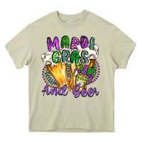 Mardi Gras And Beer Heavy Core Tee | Teevron