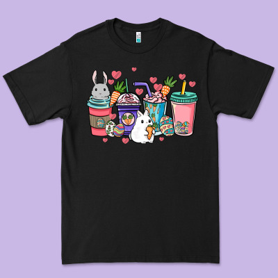 Easter Day Coffee Drink Premium Tee Designed By Howdyjamesfarm