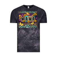 Cloud Black Mama with sunflowers Vintage Tee - FaDigitalArtStudio