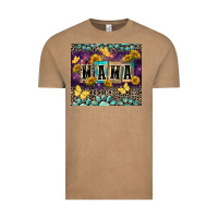 Vintage Coffee Mama with sunflowers Vintage Tee - FaDigitalArtStudio