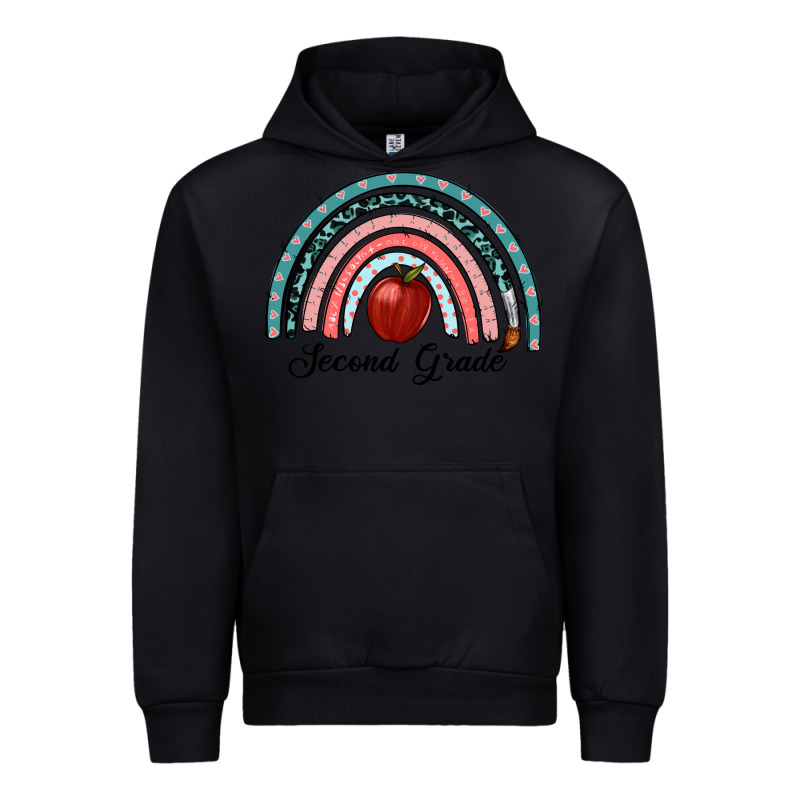 Second Grade Rainbow Urban Hoodie by RanaPortraitStore | Teevron