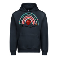Navy second grade rainbow Urban Hoodie - RanaPortraitStore