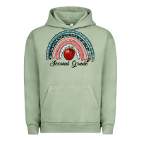Pigment Oil Green second grade rainbow Urban Hoodie - RanaPortraitStore