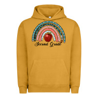 Pigment Peanut Butter second grade rainbow Urban Hoodie - RanaPortraitStore
