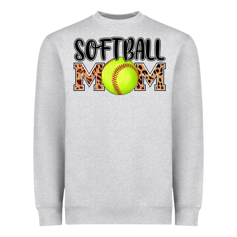 Softball Mom Heavyweight Sweatshirt by AdoDesignShop | Teevron