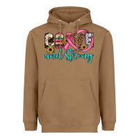 Toasted Coconut brave and strong Heavyweight Hoodie - JahusDesignShop